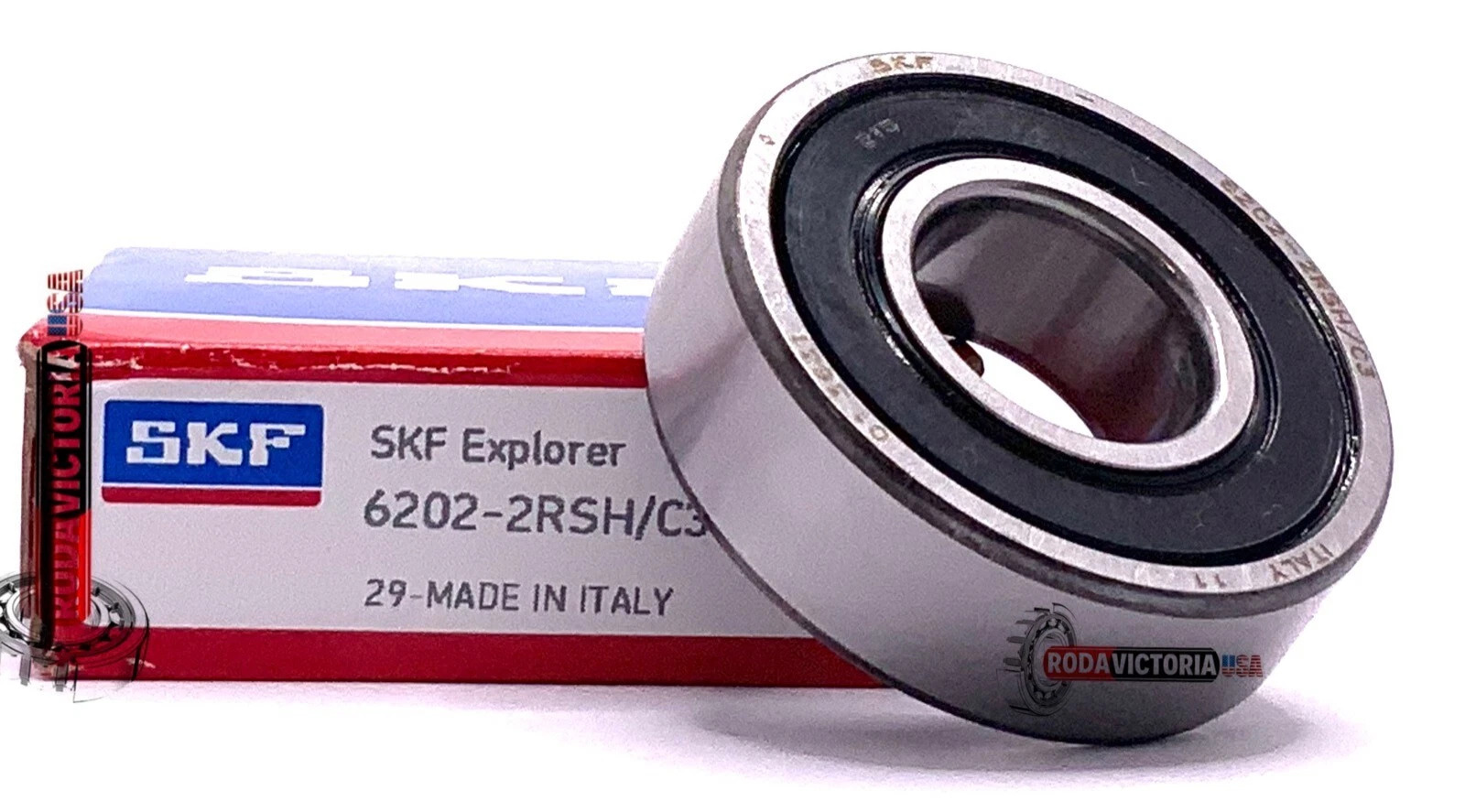 SKF 6202-2RSH/C3 – Vòng bi ngăn bụi, chịu tải cao từ SKF